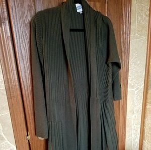 Olive Green cardigan
